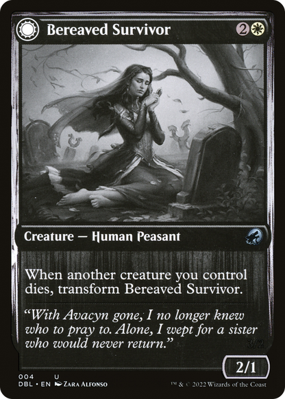 Bereaved Survivor // Dauntless Avenger [Innistrad: Double Feature]