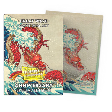 Dragon Shield Sleeves Dual Matte (100ct): Great Wave