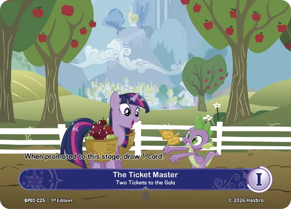 The Ticket Master – Two Tickets to the Gala | BP01-C25 | C