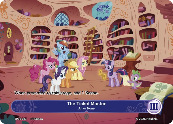 The Ticket Master – All or None | BP01-C27 | C