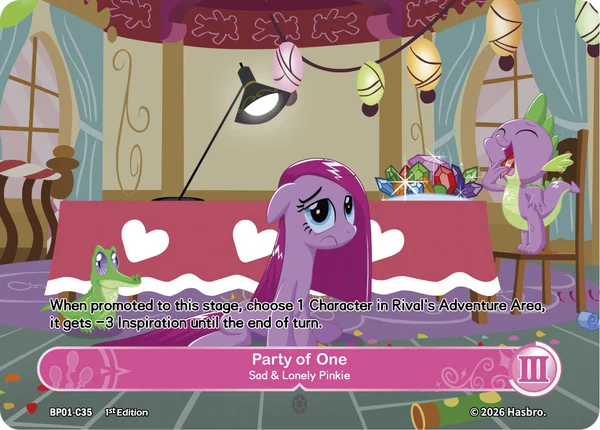 Party of One – Sad & Lonely Pinkie | BP01-C35 | C