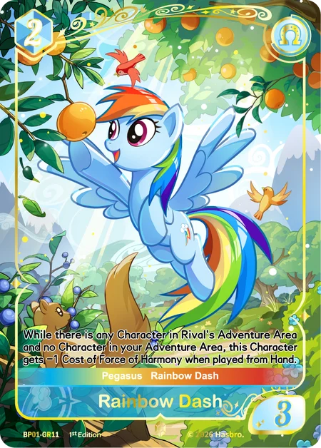 Rainbow Dash | BP01-GR11 | GR