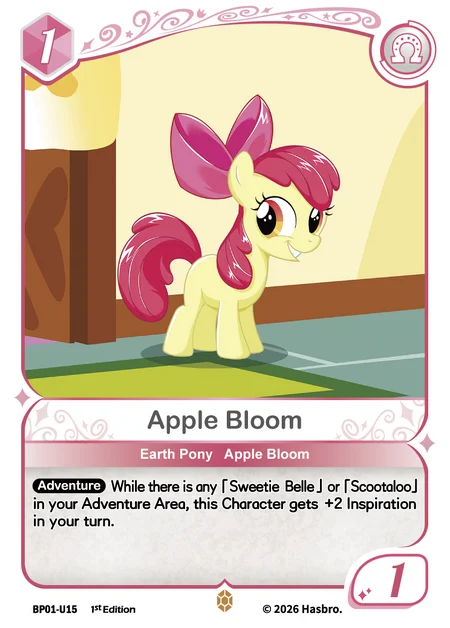 Apple Bloom | BP01-U15 | U