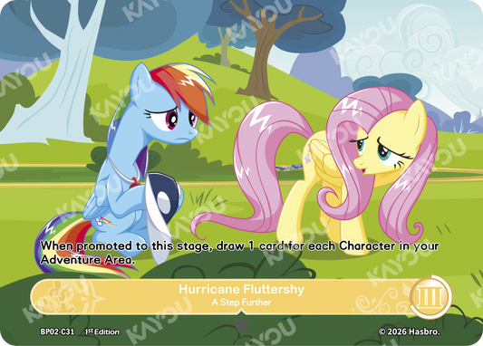 Hurricane Fluttershy – A Step Further | BP02-C31 | C