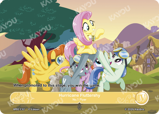 Hurricane Fluttershy – No. 1 Flyer | BP02-C32 | C