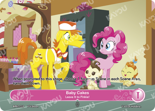 Baby Cakes – Leave It to Pinkie! | BP02-C33 | C