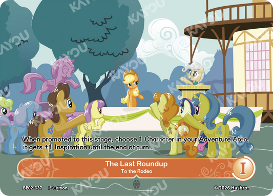 The Last Roundup – To The Rodeo | BP02-C37 | C