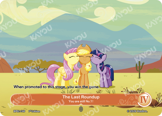 The Last Roundup – You are still No. 1! | BP02-C40 | C