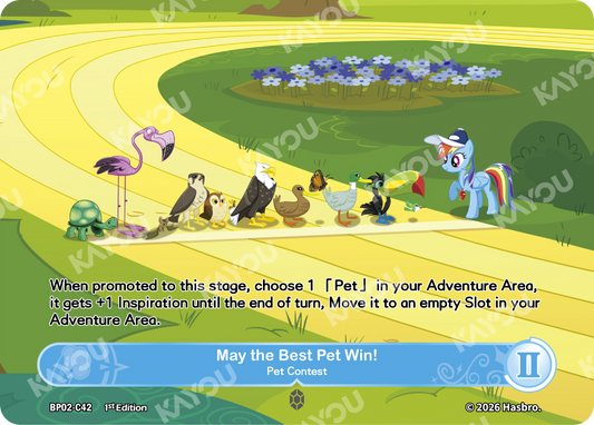 May the Best Pet Win! – Pet Contest | BP02-C42 | C