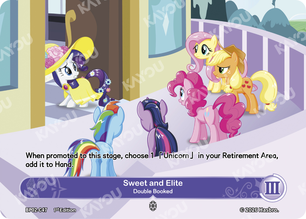 Sweet and Elite – Double Booked | BP02-C47 | C