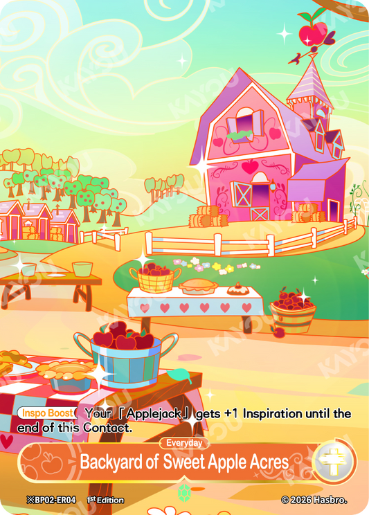 Backyard of Sweet Apple Acres (Day) | ※BP02-ER04-D | ★ER
