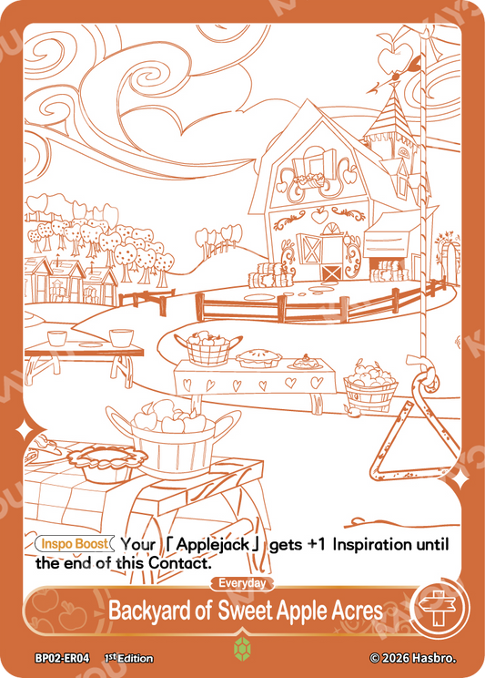Backyard of Sweet Apple Acres | BP02-ER04 | ER