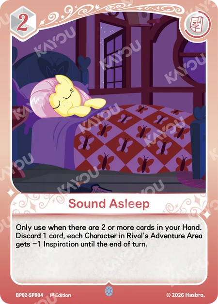Sound Asleep | BP02-SPR04 | SPR