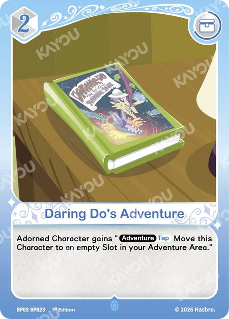 Daring Do's Adventure | BP02-SPR23 | SPR