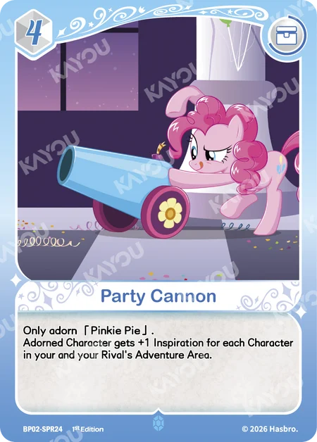 Party Cannon | BP02-SPR24 | SPR