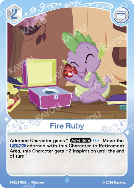 Fire Ruby | BP02-SPR26 | SPR