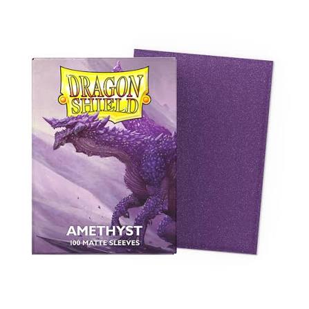 Dragon Shield Sleeves Matte (100ct): Amethyst