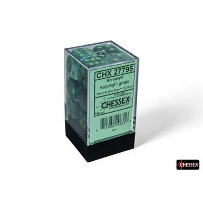 Chessex - 16mm D6 Dice Block (12 dice)