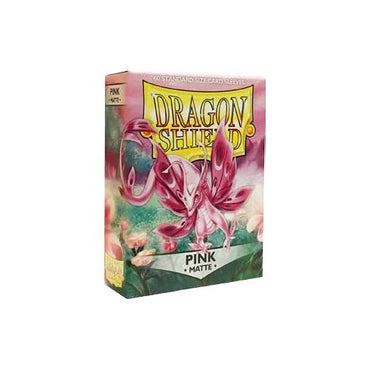 Dragon Shield Sleeves Matte (60ct): Pink