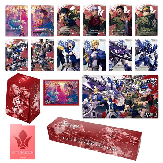 Gundam Card Game - PB02 Premium Accessory Set - Mobile Suit Gundam IRON-BLOODED ORPHANS