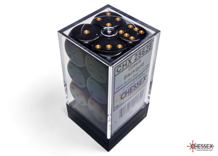 Chessex - 16mm D6 Dice Block (12 dice)