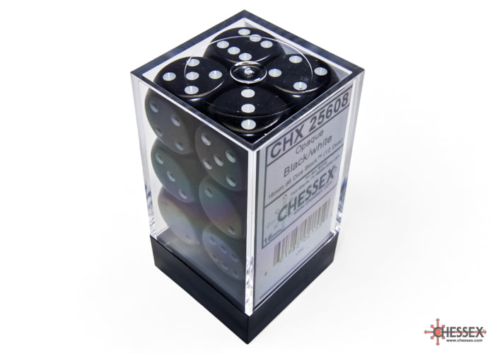 Chessex - 16mm D6 Dice Block (12 dice)