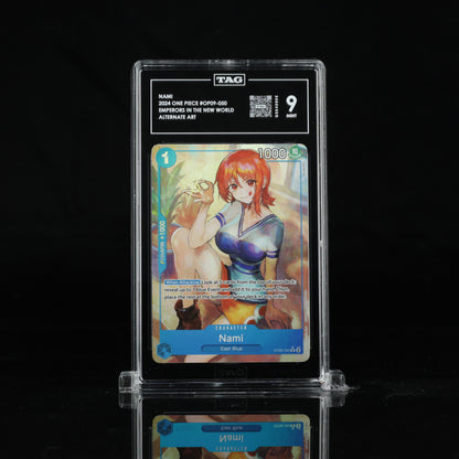 Graded - Nami Alt Art (OP09-050) - TAG 9