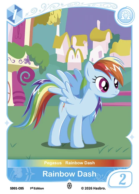 Rainbow Dash | SD01-C05 | C