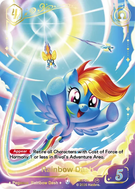 Rainbow Dash | SD01-CR05 | CR