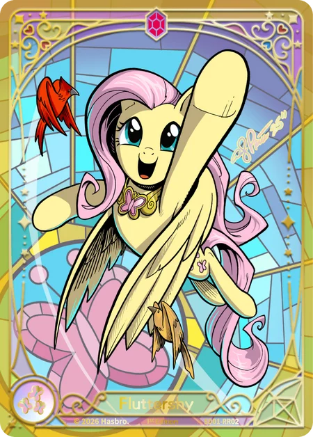 Fluttershy | ※SD01-RR02 | ★RR