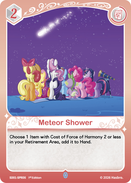 Meteor Shower | SD01-SPR06 | SPR