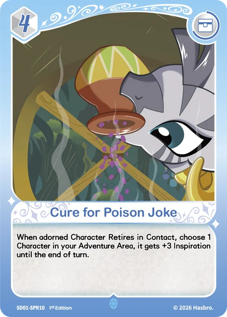 Cure for Poison Joke | SD01-SPR10 | SPR