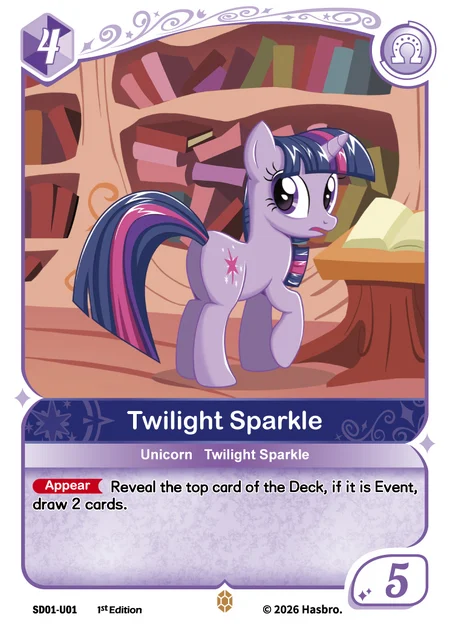 Twilight Sparkle | SD01-U01 | U