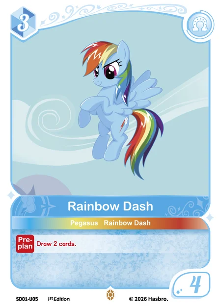Rainbow Dash | SD01-U05 | U