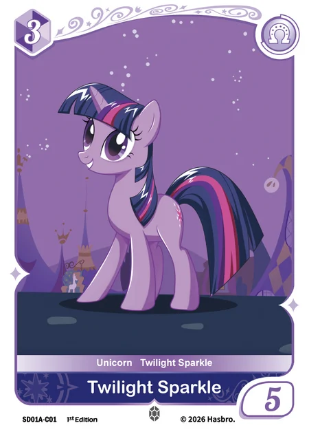 Twilight Sparkle | SD01A-C01 | C
