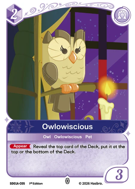 Owlowiscious | SD01A-C05 | C