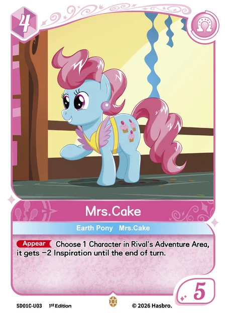 Mrs. Cake | SD01C-U03 | U