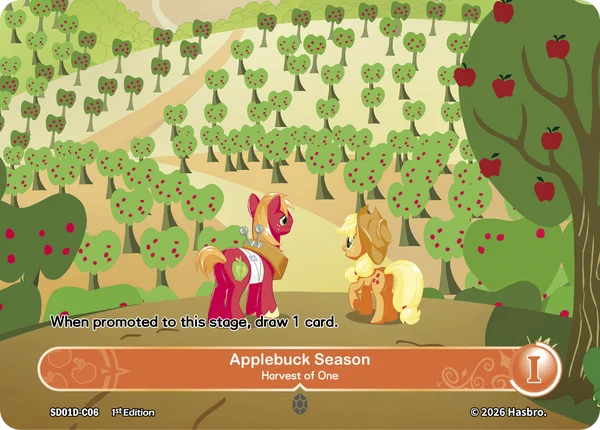 Applebuck Season – Harvest of One | SD01D-C06 | C