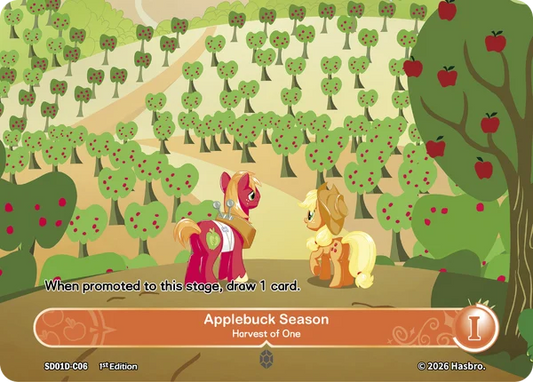 Applebuck Season – Harvest of One | SD01D-C06 | C