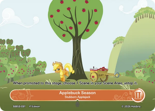 Applebuck Season – Stubborn Applejack | SD01D-C07 | C