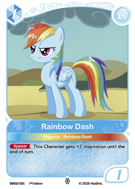 Rainbow Dash | SD01E-C01 | C