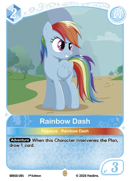 Rainbow Dash | SD01E-U01 | U