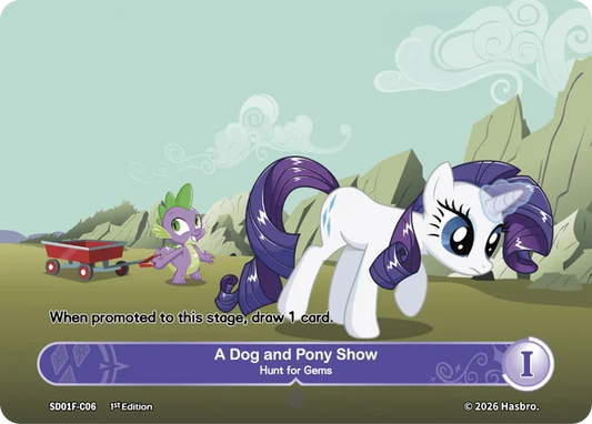 A Dog and Pony Show – Hunt for Gems | SD01F-C06 | C