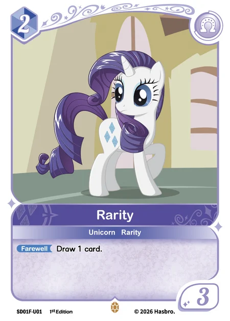 Rarity | SD01F-U01 | U