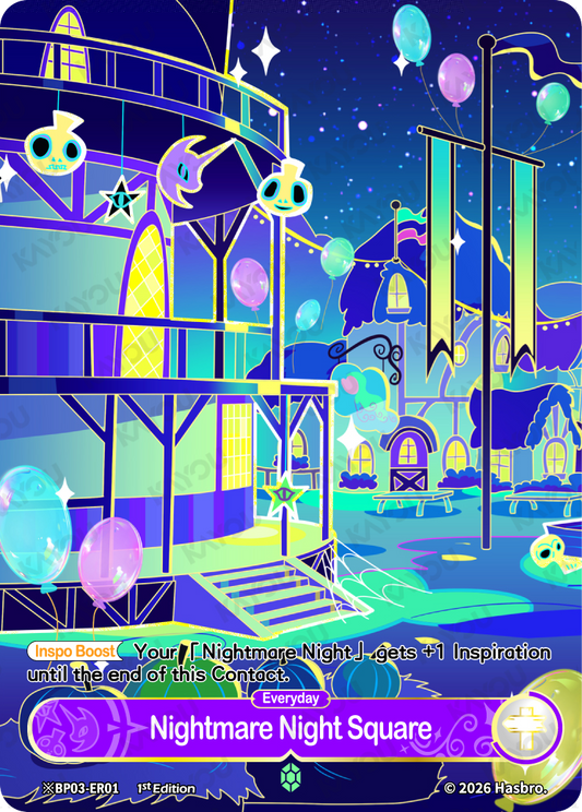 Nightmare Night Square (Left – Day) | ※BP03-ER01-A | ★ER