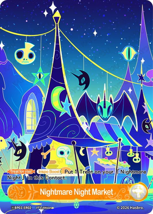 Nightmare Night Market (Left – Day) | ※BP03-ER02-A | ★ER