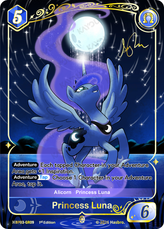 Princess Luna | ※BP03-GR09 | ★GR