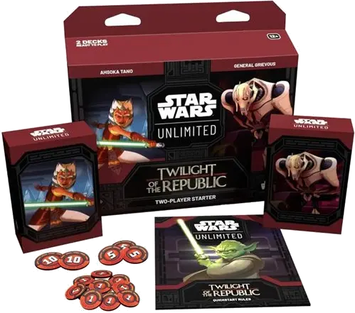 Star Wars: Unlimited Twilight Of The Republic Two Player Starter