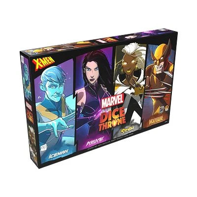 Dice Throne: Marvel X-Men 4-Hero Box 1 - Iceman, Psylocke, Storm & Wolverine