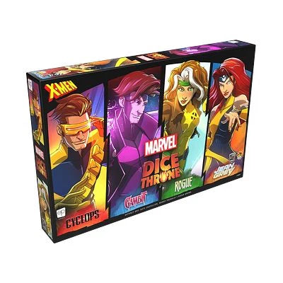 Dice Throne: Marvel X-Men 4-Hero Box 2 - Cyclops, Gambit, Rogue & Jean Grey